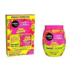 Kit Trata e Finaliza Multy Pink Lemonade