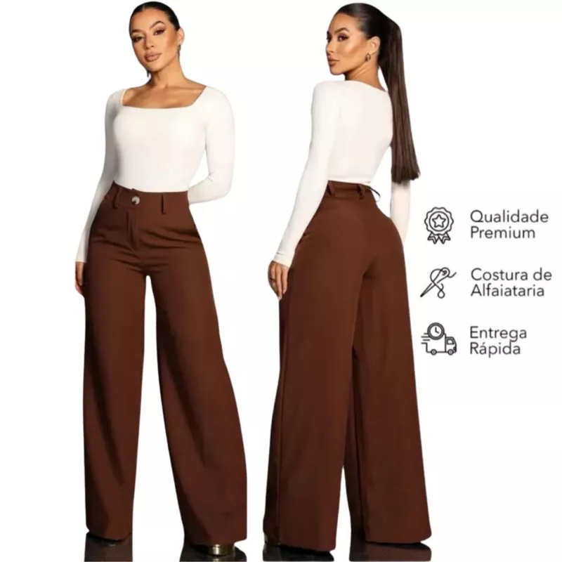 Calça Pantalona: Estilo e Conforto! 👖