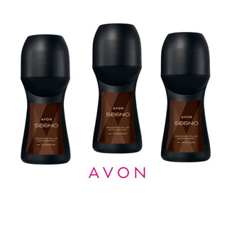 Desodorante Roll-on Avon Segno kit com 3