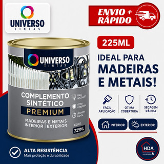 Zarcao Primer Fundo Preparador Metais e Madeira 225 ml 1/16 - Universo