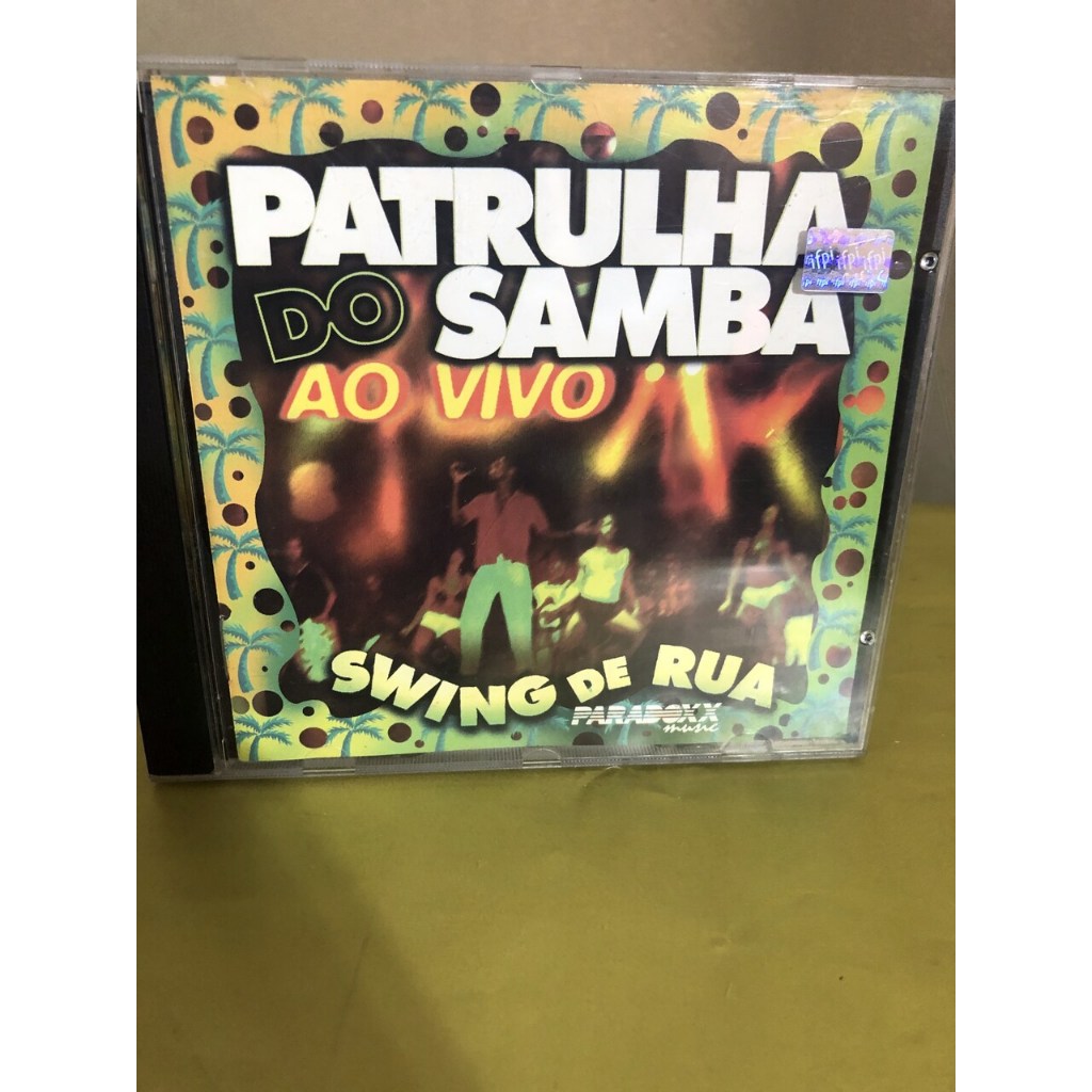 CD Patrulha do Samba – Swing de Rua Ao Vivo (1999)