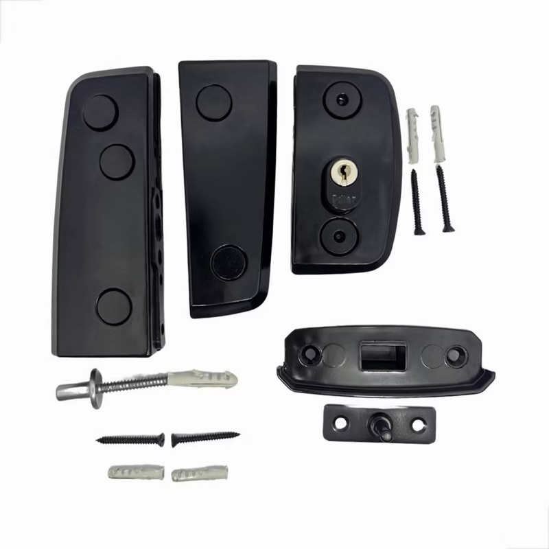 Kit Porta Para Porta De Vidro Pivotante 08 a 10 mm-Polímero alta Engenharia