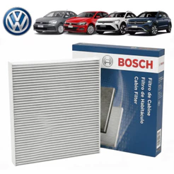 Filtro Cabine Ar Condicionado VW Polo Nivus Virtus TCross Tera 1.0 1.4 1.6 2016 até 2026 BOSCH