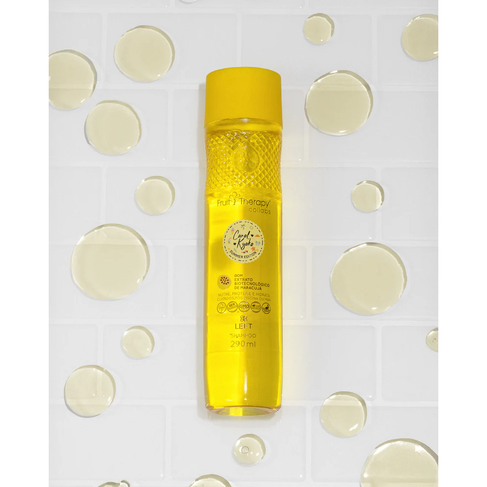 Shampoo Maracujá Summer Edition 290ml Carol Kyoko + Left Cosméticos