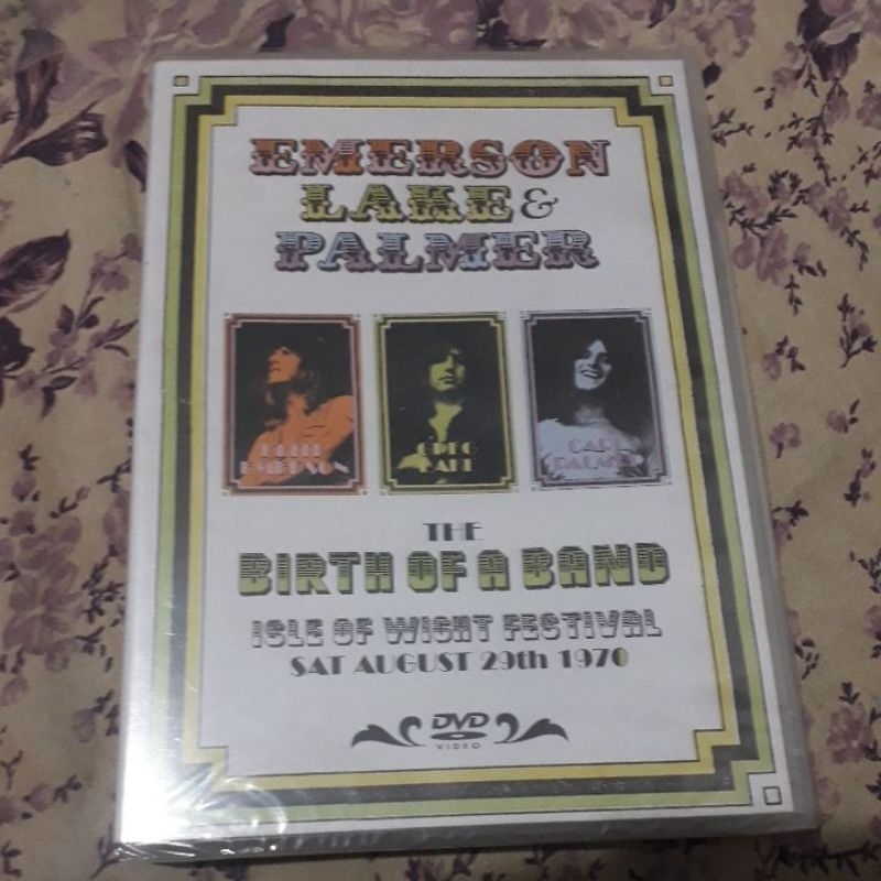 Emerson lake palmer dvd the birth of a band isle of wight festival sat august 29th 1970