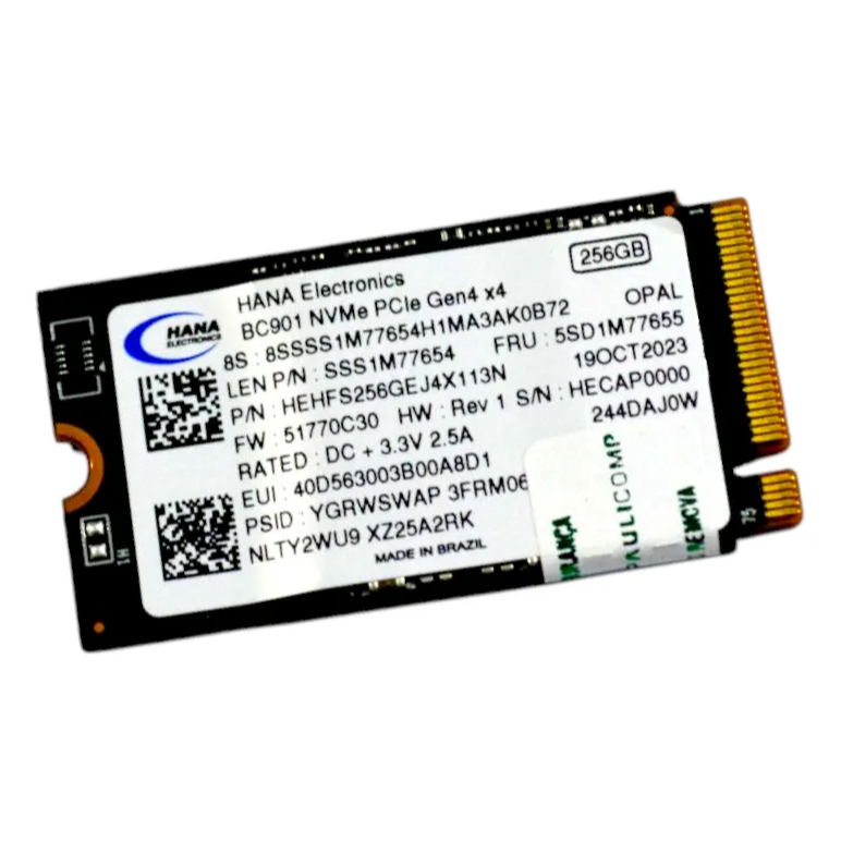 SSD NVMe M.2 2242 256Gb PCIe Gen 4x4