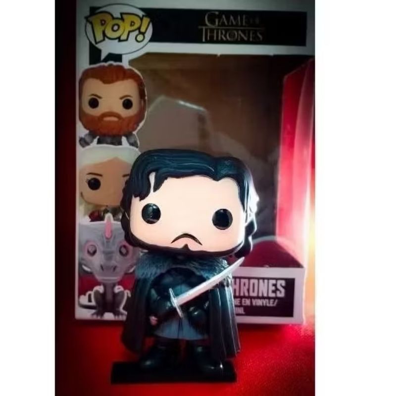 BONECO estilo Pop night KING ENTRE OUTROS PERSONAGENS DO GAME OF THRONES COM CAIXA DO PERSONAGEM