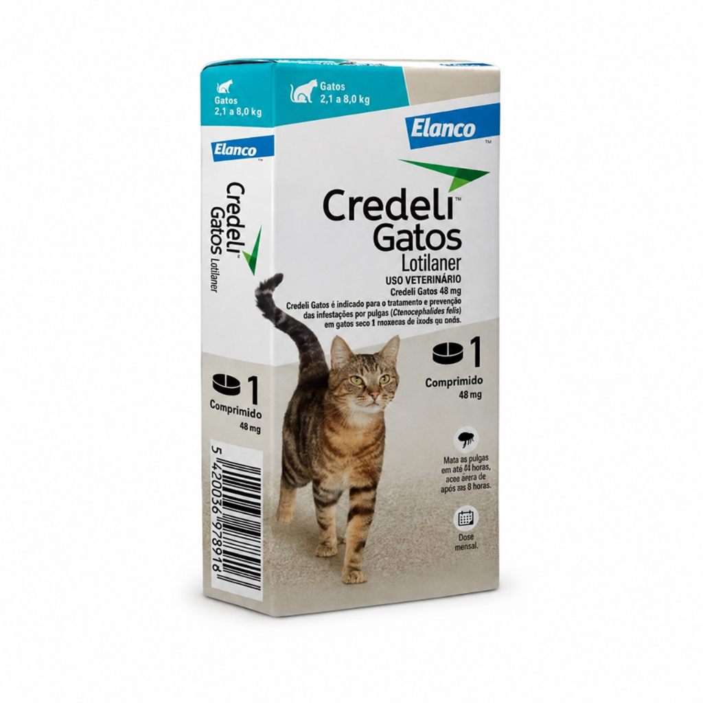 Antipulgas Para Gatos Credeli Elanco - Envio Imediato