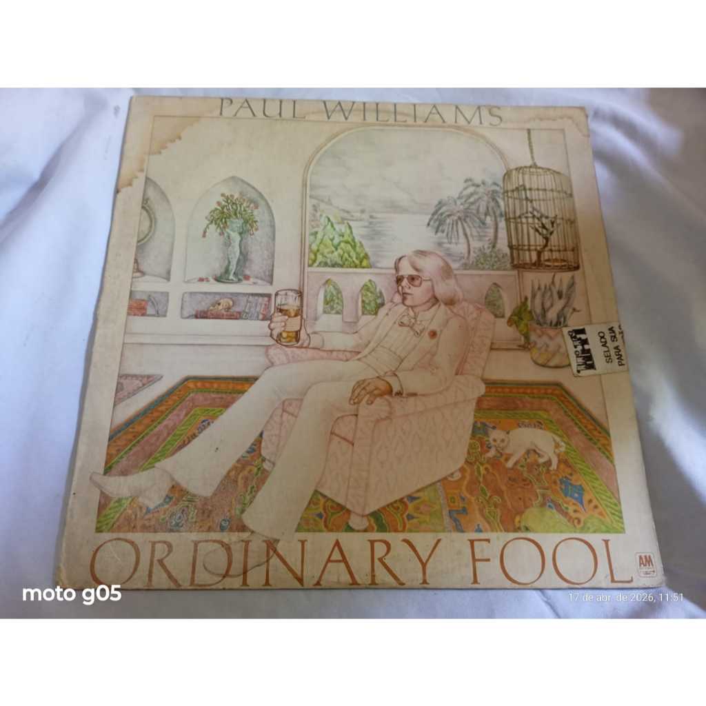 Lp Paul Williams Ordinary Fool 1975 Disco De Vinil Vg