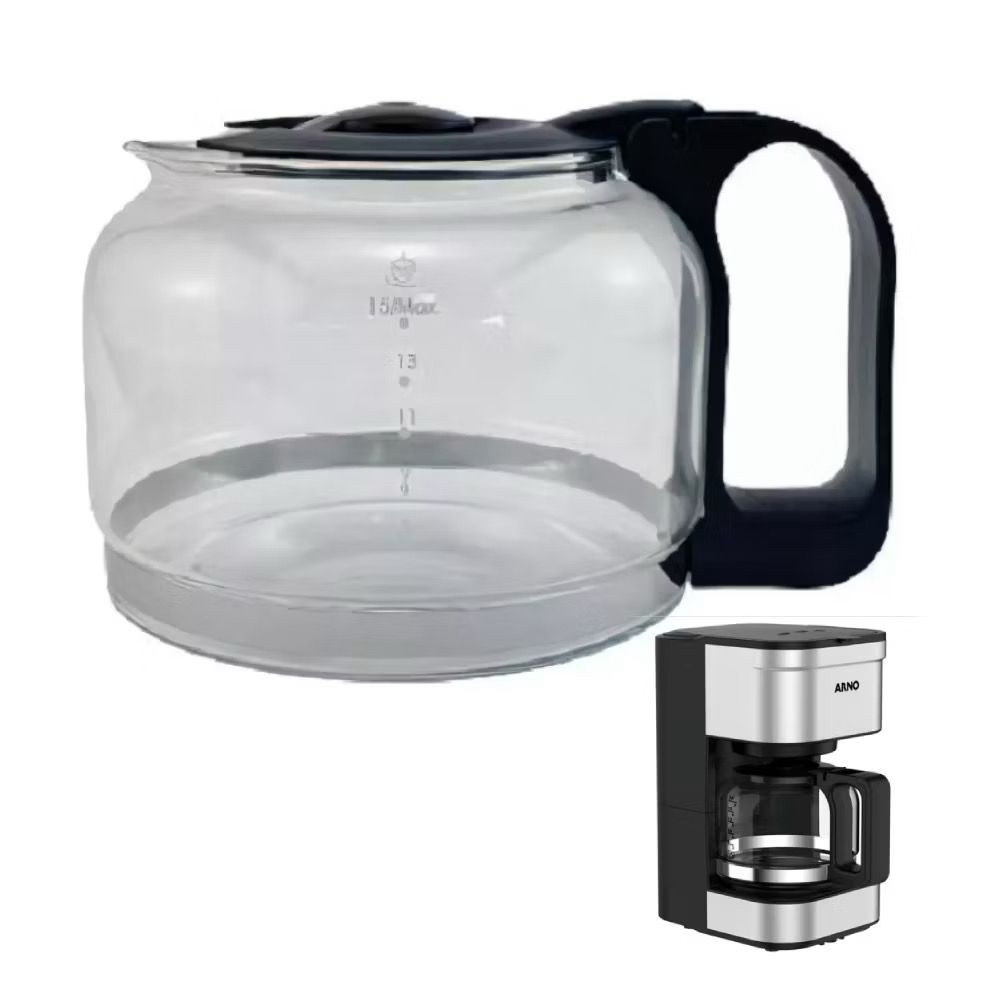 Copo Jarra para Cafeteira Arno Preferita CFPF 18 Xícaras