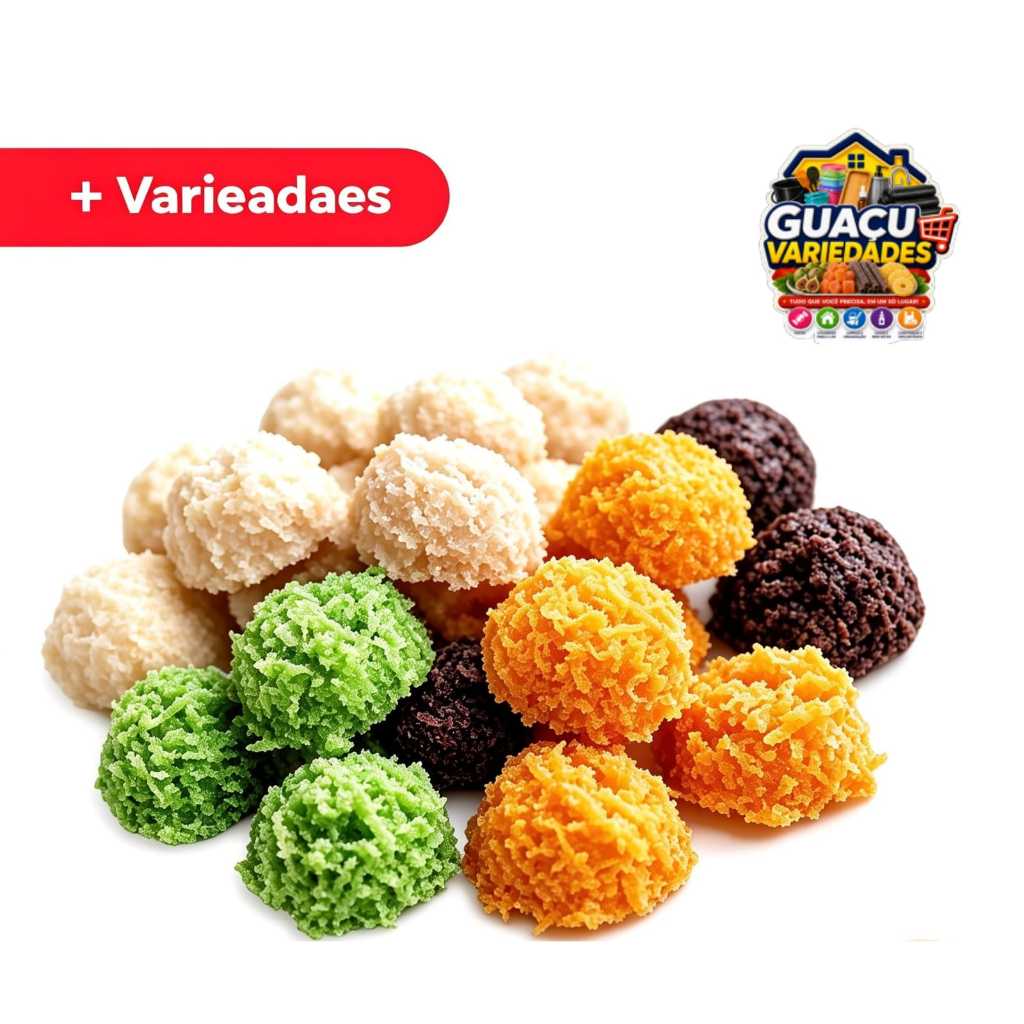 100 GRS MIX DE COCADAS SABORES SORTIDOS