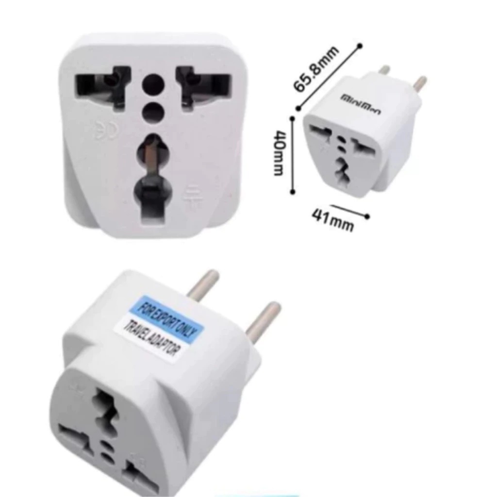Adaptador Tomada Universal Padrão Europeu Uk Para Brasil — imagem 2 de 2