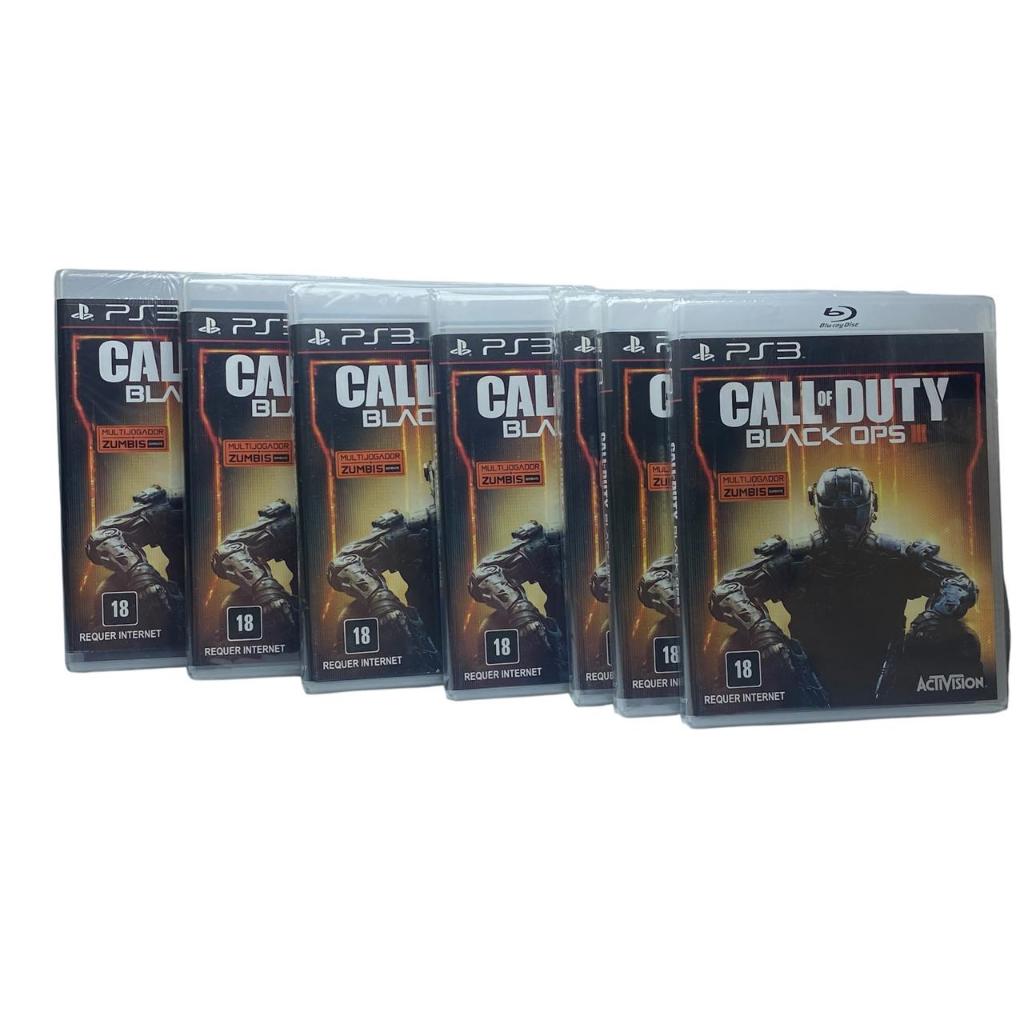 Call Of Duty Black Ops III PS3 Original Novo Lacrado