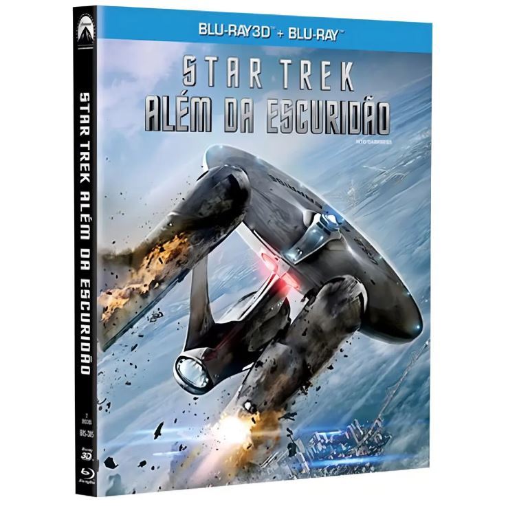 Blu-ray Star Trek Além Da Escuridão 3D+2D C/Luva - Lacrado