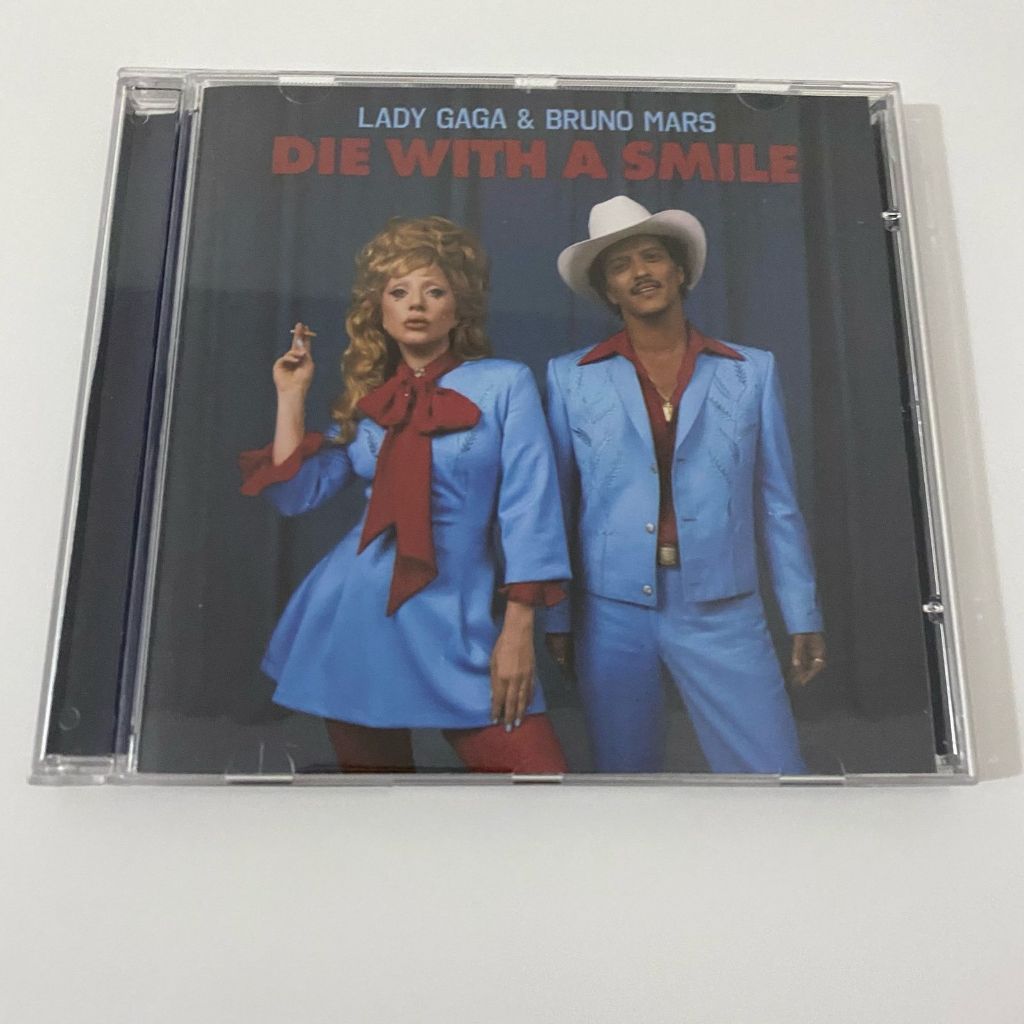 CD Lady Gaga - Die With a Smile with Bruno Mars EP Single - Fan Edition