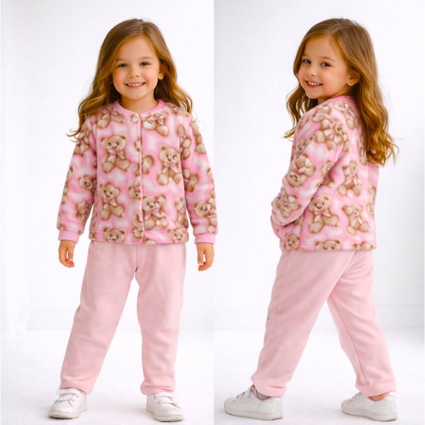 Conjunto Feminino Soft Inverno Blusa e Calça Quentinho Peluciado Confortável Moda Frio
