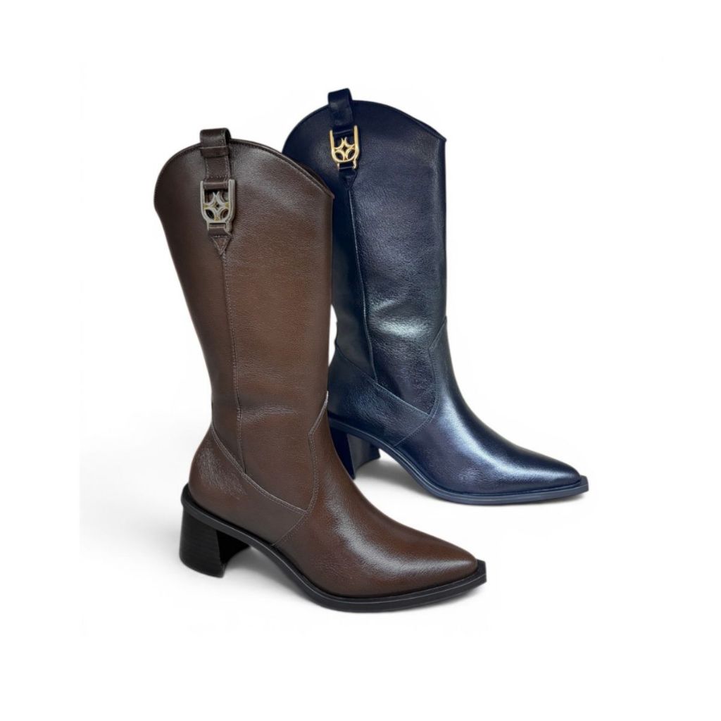 BOTA CANO LONGO LUZ DA LUA 80750002 WESTERN COURO FEMININA