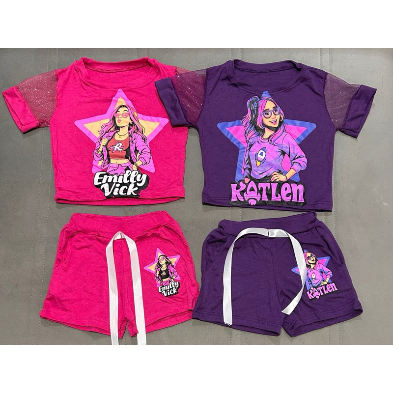 Conjunto Os Rosas Emilly Vick e Kethylen!