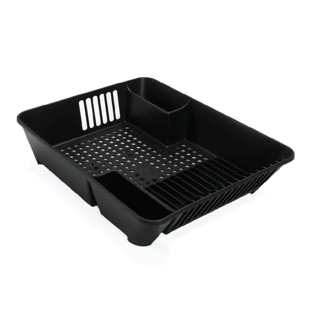 Escorredor de Louças Basic 45 x 35 x 10,5 cm Preto Coza Brinox - 10848/0008