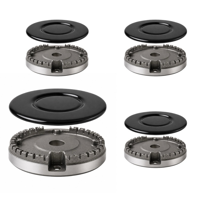 Kit Espalhador + Queimador Fogão Cooktop Fischer 4 Bocas – Original