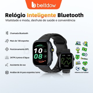 BETTDOW kriki Ai modelo GPS + smartwatch Alexa com mais de 100 modos desportivos, à prova…