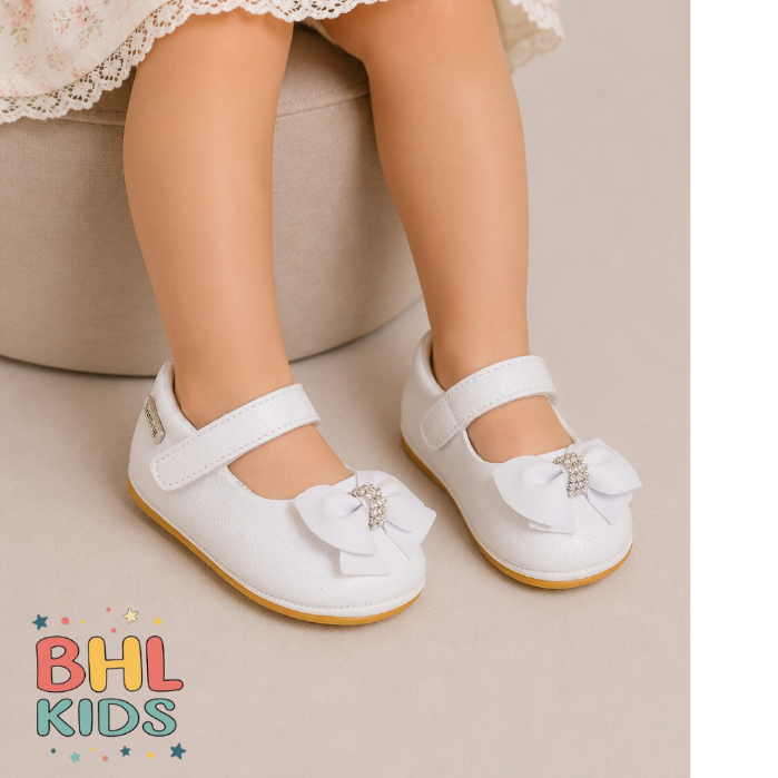 Sapatilha Infantil Bebe Classica Femenino Brilho