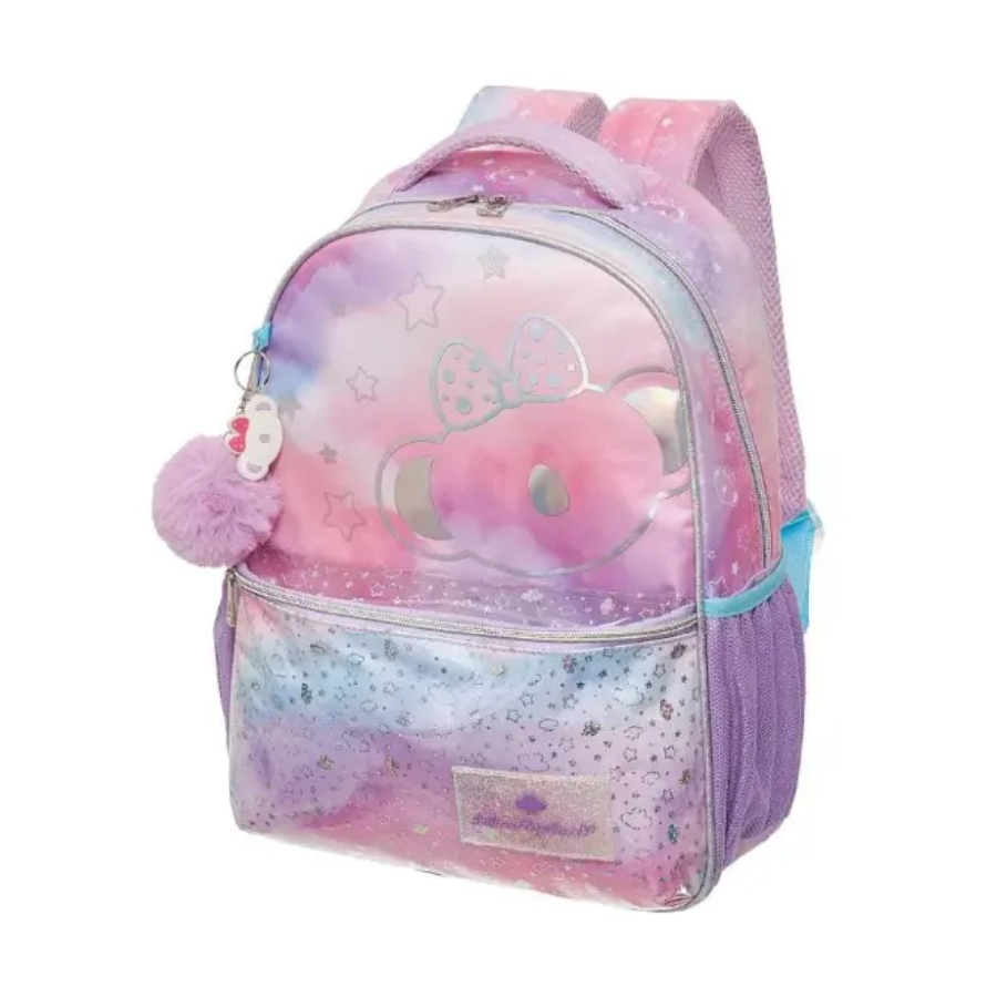 Mochila Escolar Infantil Lilica Ripilica Lumina 42cm Com Zíper e Alças Reguláveis Original - Pacific