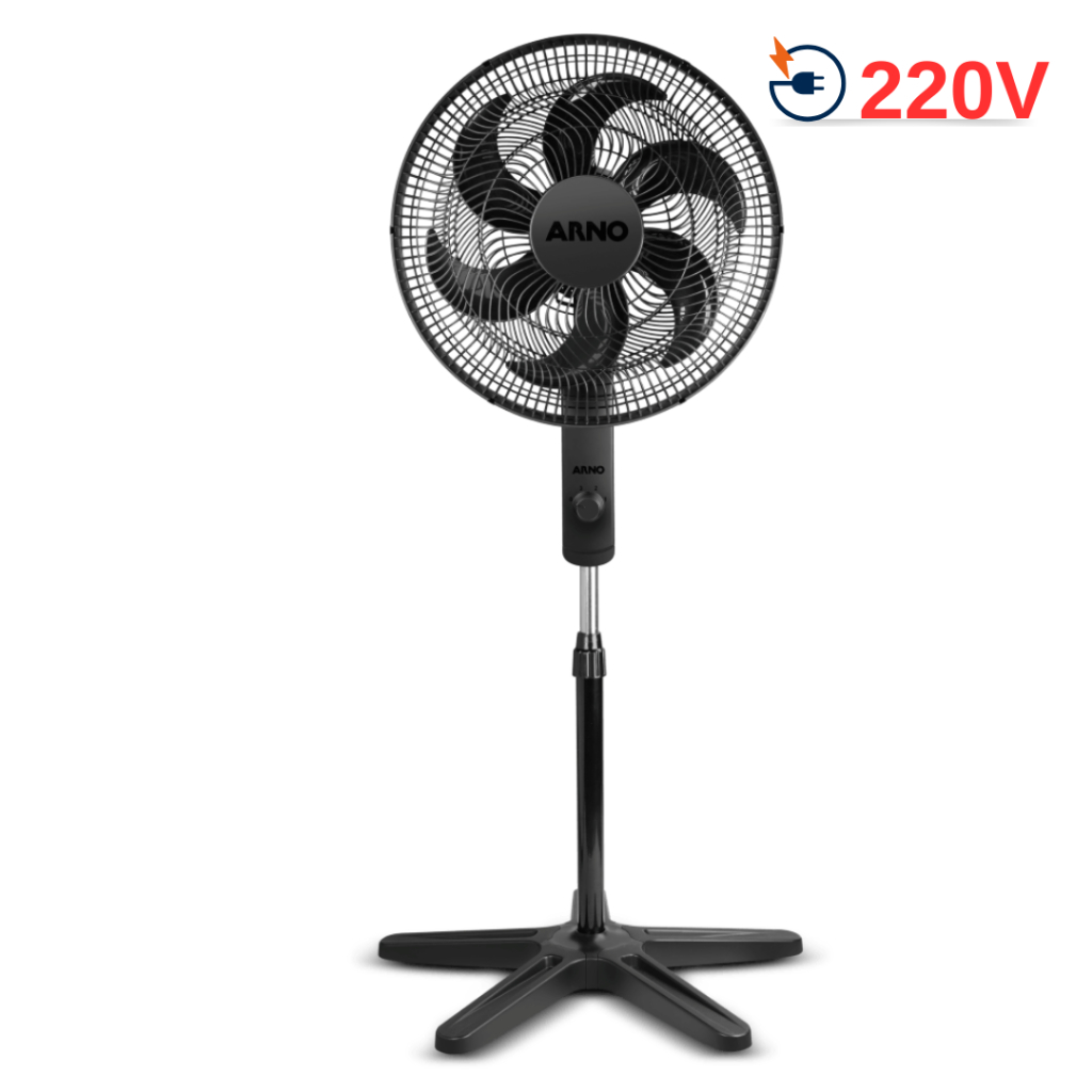 Imagem Ventilador de Coluna Arno Essential Ve2c 220v 40cm 6 Pás 140w