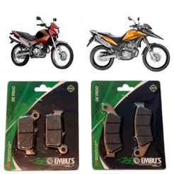 Kit Pastilha Freio Honda Falcon 400 - 400i 1999 até 2017 / Honda XRE 300 SEM ABS 2009 2010 2011 2012 2013 até 2015