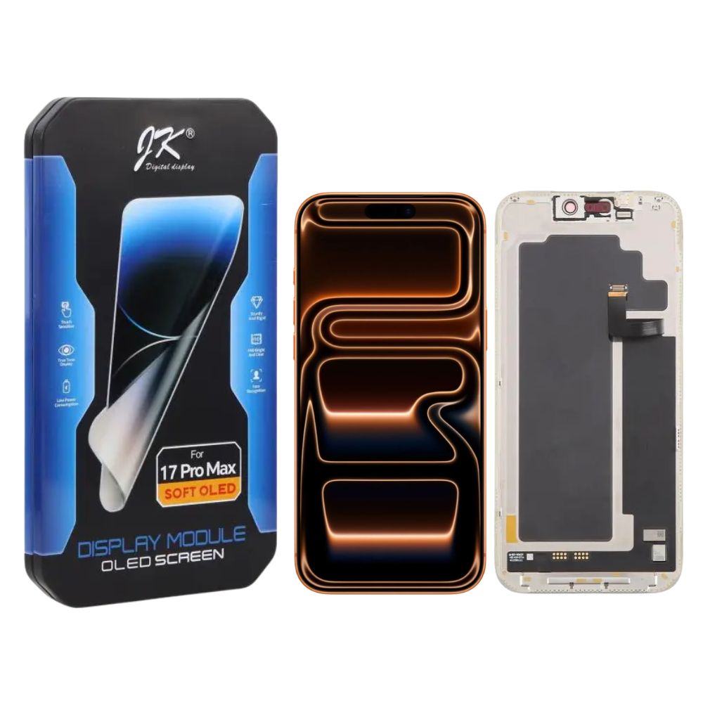 Tela Frontal Display Iphone 17 Pro Max Soft Oled Jk Original