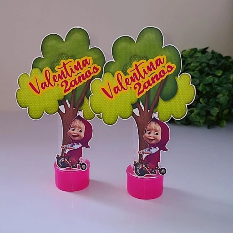Lembrancinha  Personalizada A Marcha - Tubete Marcha - Personalizados O Urso - Festa Infantil