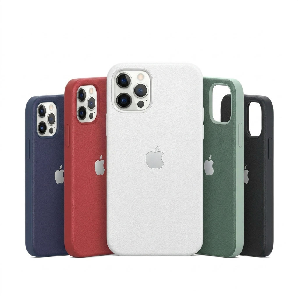 Capa iPhone do 11 ao 17 Pro Max  Silicone Com Interior Aveludado