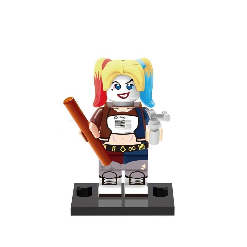 Miniatura da Arlequina Action figure Batman 5 cm Harley Quin Joker