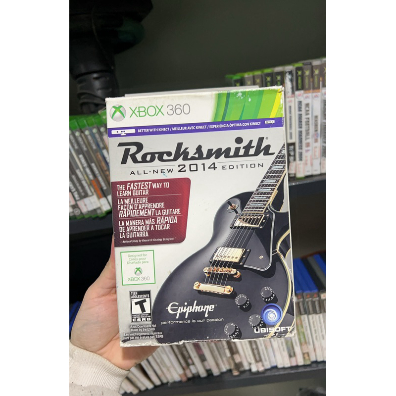 Rocksmith All-New 2014 Edition Xbox 360 completo com caixa