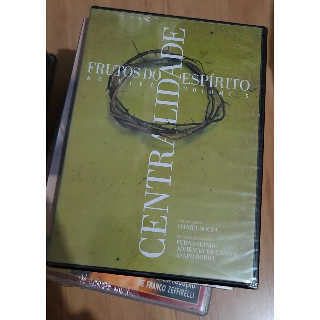 DVD DANIEL SOUZA - CENTRALIDADE - FRUTOS DO ESPIRITO AO VIVO VOL 5