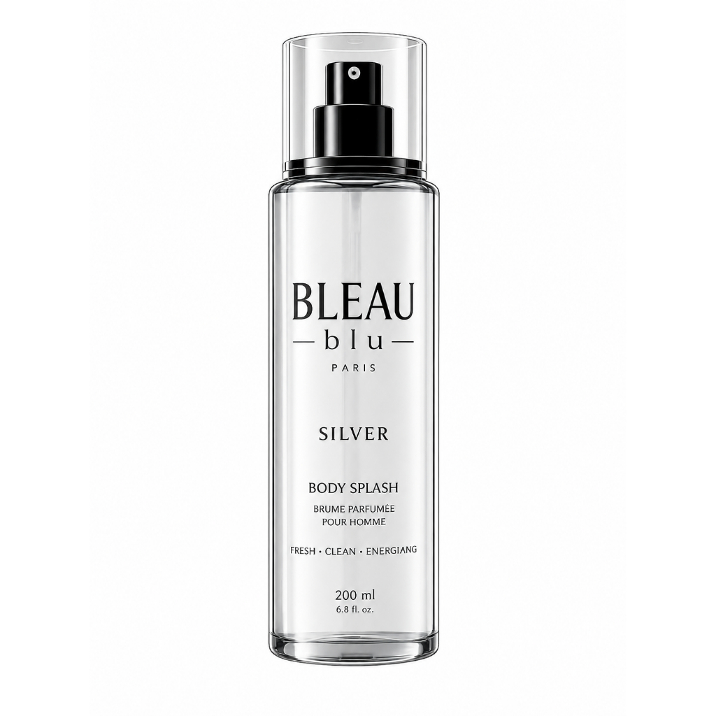 Body Splash Masculino Bleau Blu Silver 200ml Premium | Inspirado no Malbec Magnetic