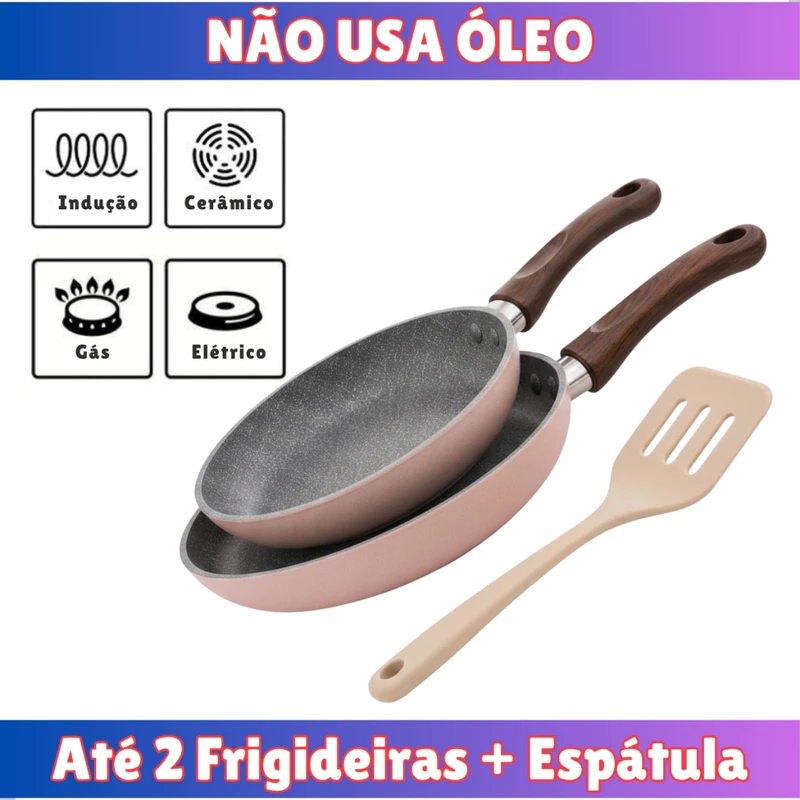 Frigideira Cerâmica: 51% Off! 🍳