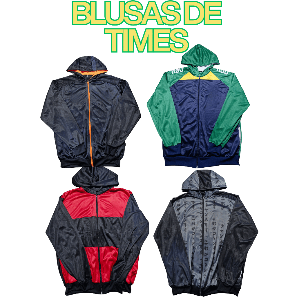 Blusas de frio de times varios times