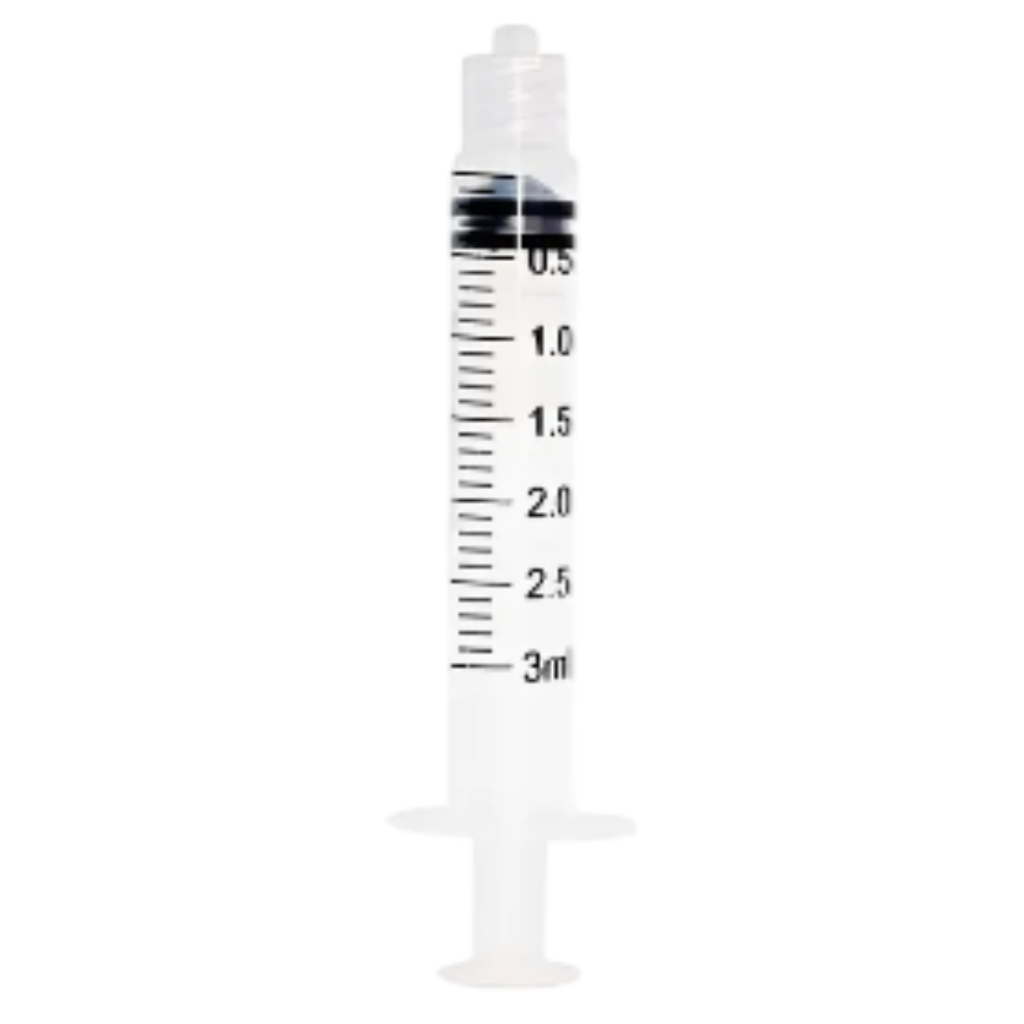 Seringa 3ml Descartável Bico Luer Lock Anvisa - Cx 100un