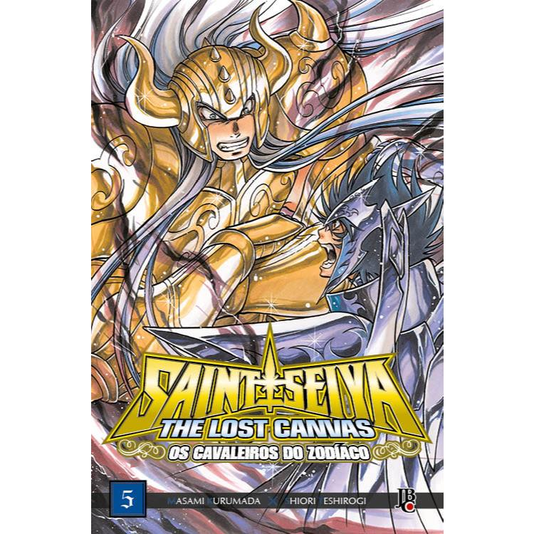 Mangá Saint Seiya: The Lost Canvas Vol.5 (Edição Brasileira | Especial | Metalizada) - Semi-Novo