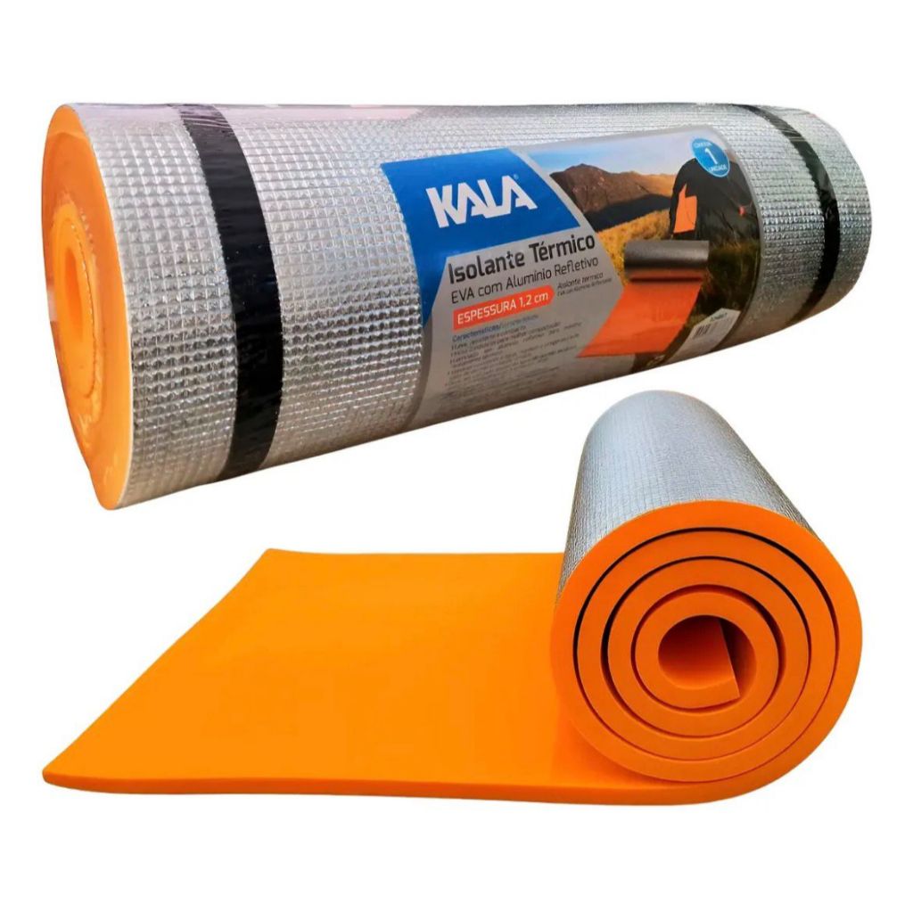Isolante Térmico Kala 180x50cm aluminizado Camping trilha