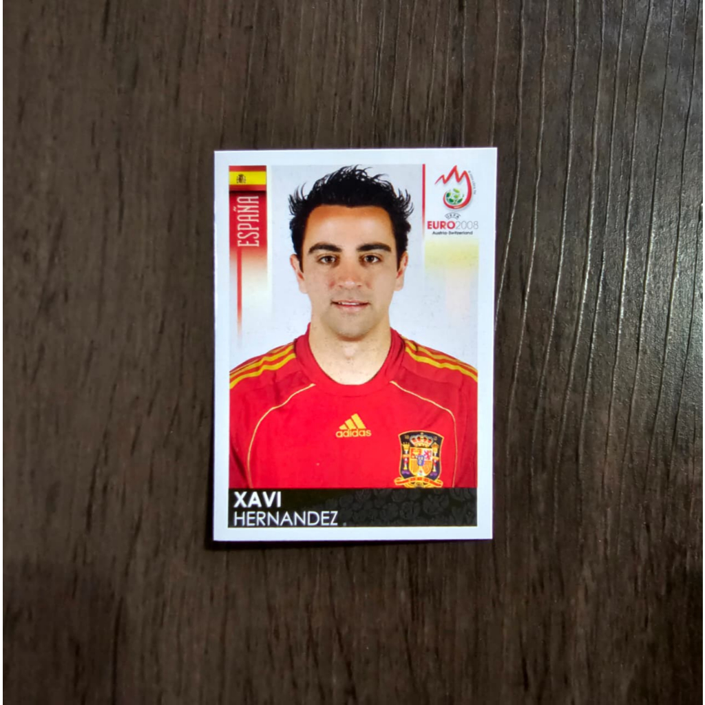 Figurinha Xavi - EUROCOPA 2008