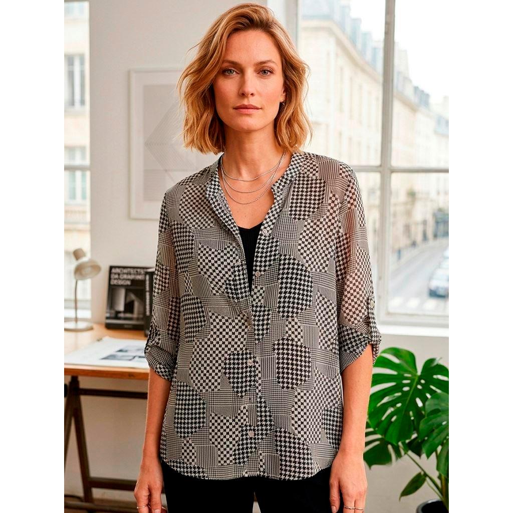 Camisa Xadrez Transparência Cortelle - Tam. P