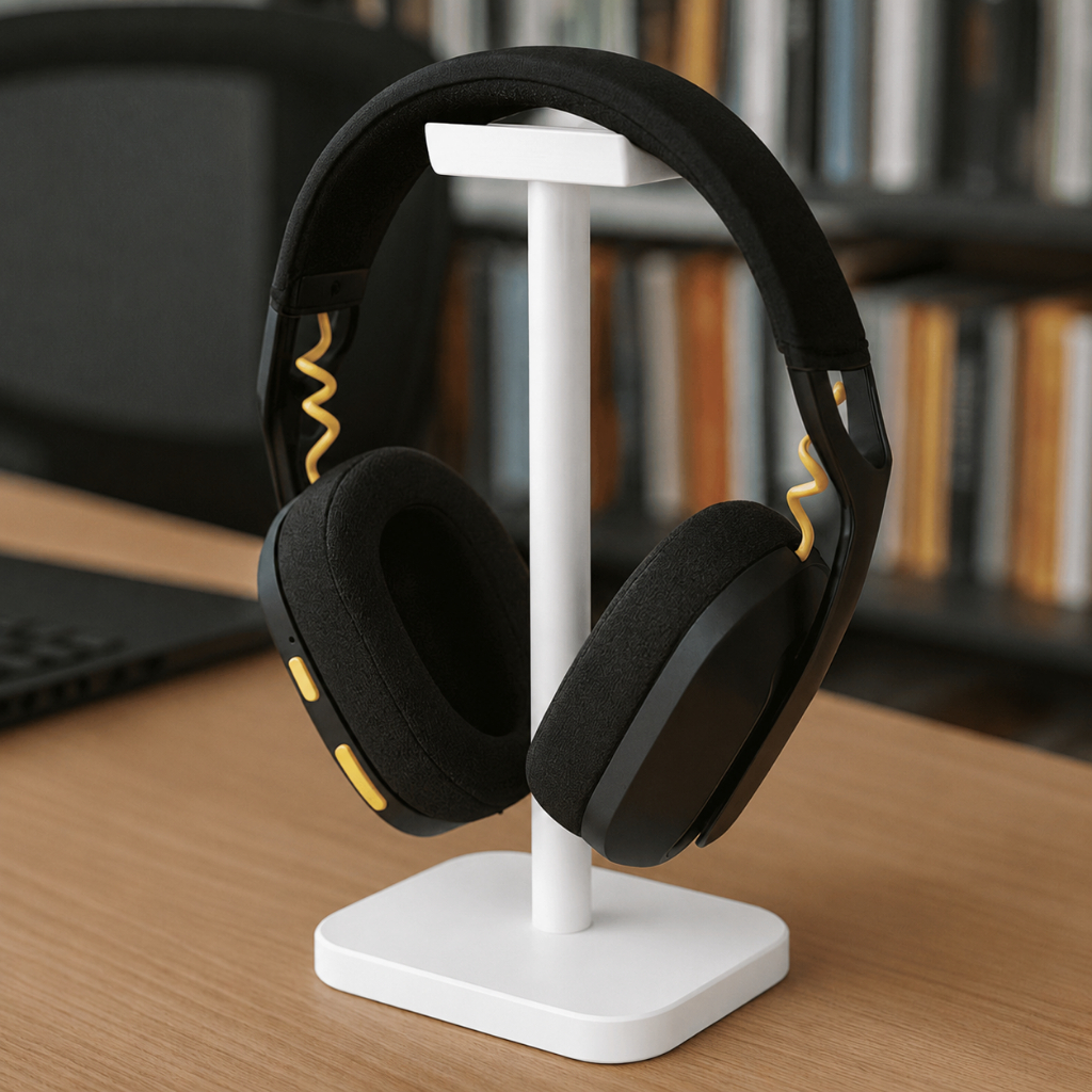 Suporte Fone Ouvido Mesa QUANT Headset Gamer com e sem fio pc Universal Display Rack