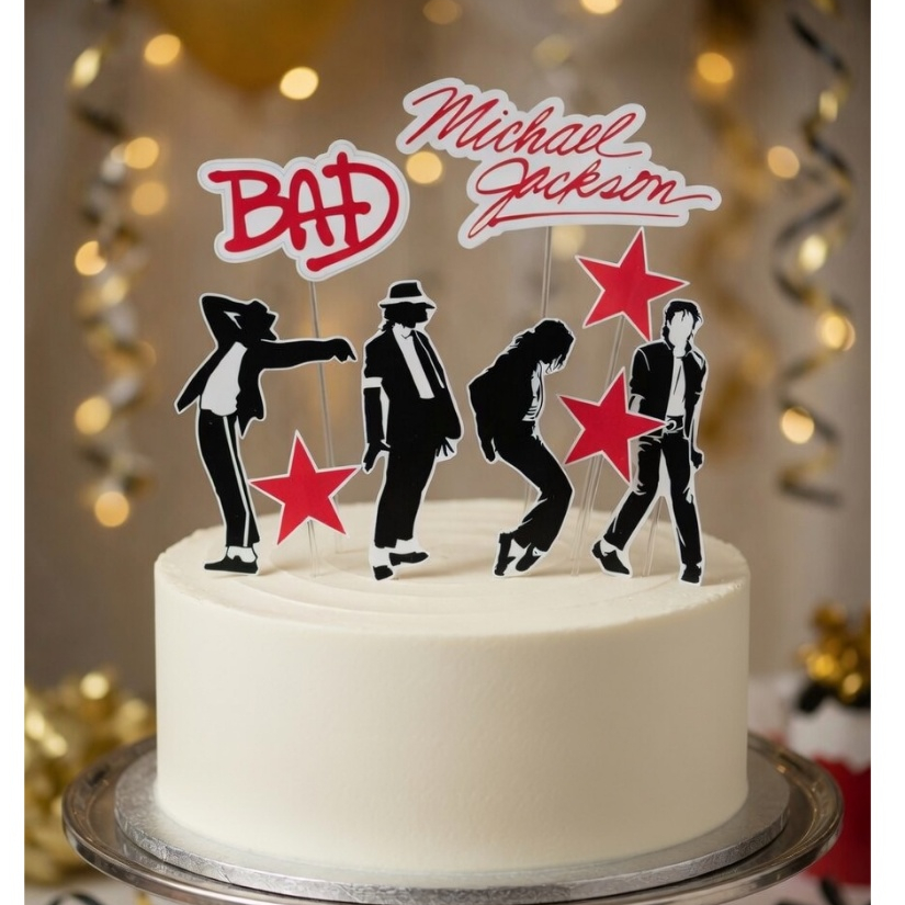 Topo De Bolo Michael Jackson