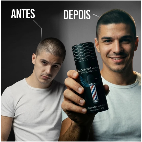 Corretivo de Falhas Capilar Lafaiete Pote15g+ Refil 30g+ Borrifador aplicador — imagem 2 de 2