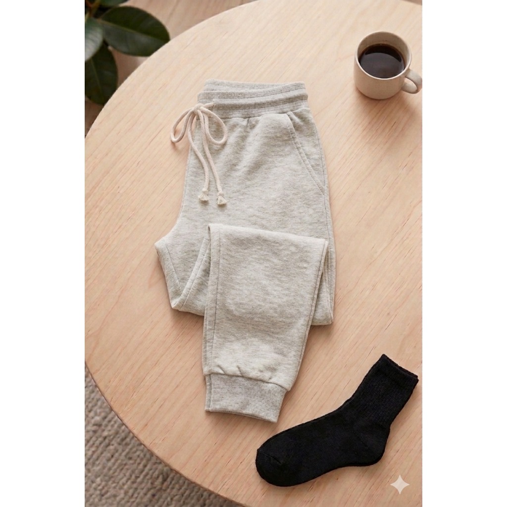 Calça Feminina Moletom Leve Confortável P ao GG Calça Moletom Feminino Leve Para O Dia a Dia