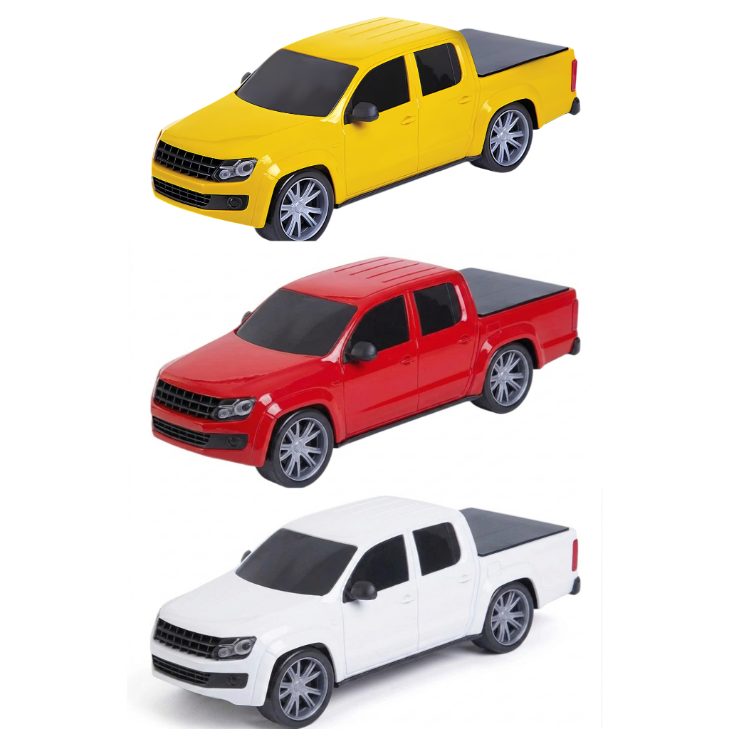 Picape Grande Força E Ação Pantanal Brinquedo Carrinho Infantil Pick-up Poliplac