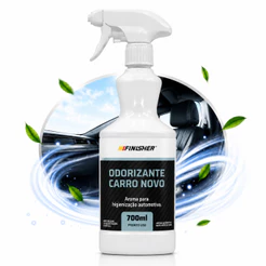 Aromatizante Carro Novo Finisher 700ml Spray Odorizante