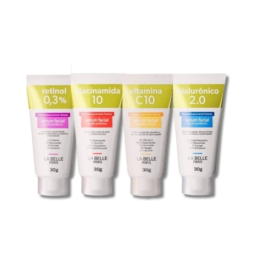 Sérum Facial La Belle Paris | Hidratação Profunda, Pele Radiante e Controle da Oleosidade